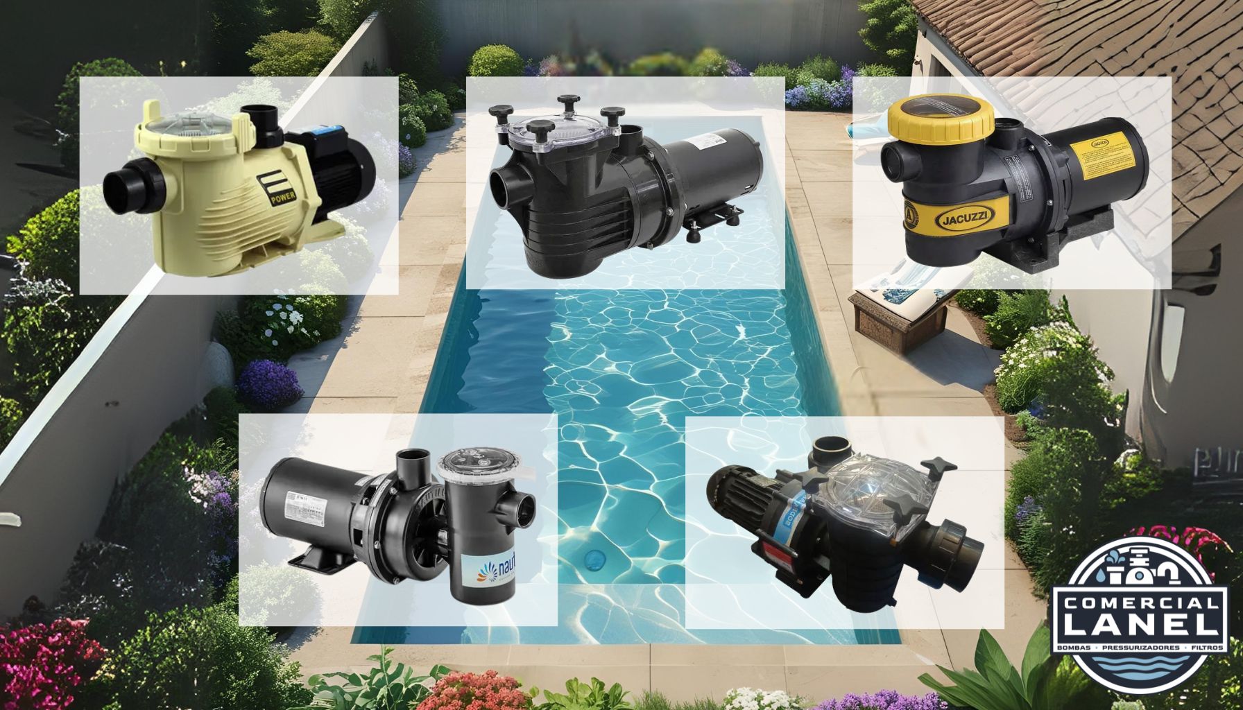 Bomba de Piscina: Veja Como Escolher a Ideal para Diferentes Tamanhos e Profundidades