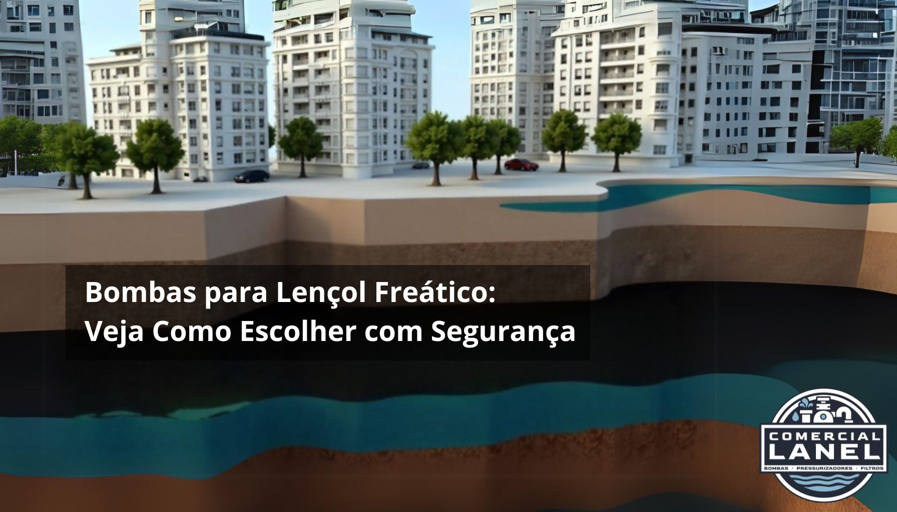 bomba para lençol freático