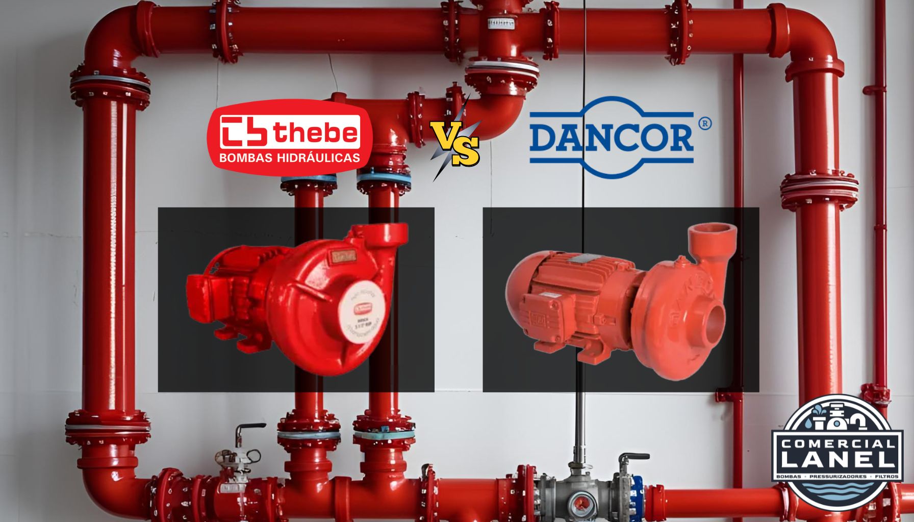 Thebe vs. Dancor: Qual Bomba de Incêndio Atende Melhor ao Seu Projeto?