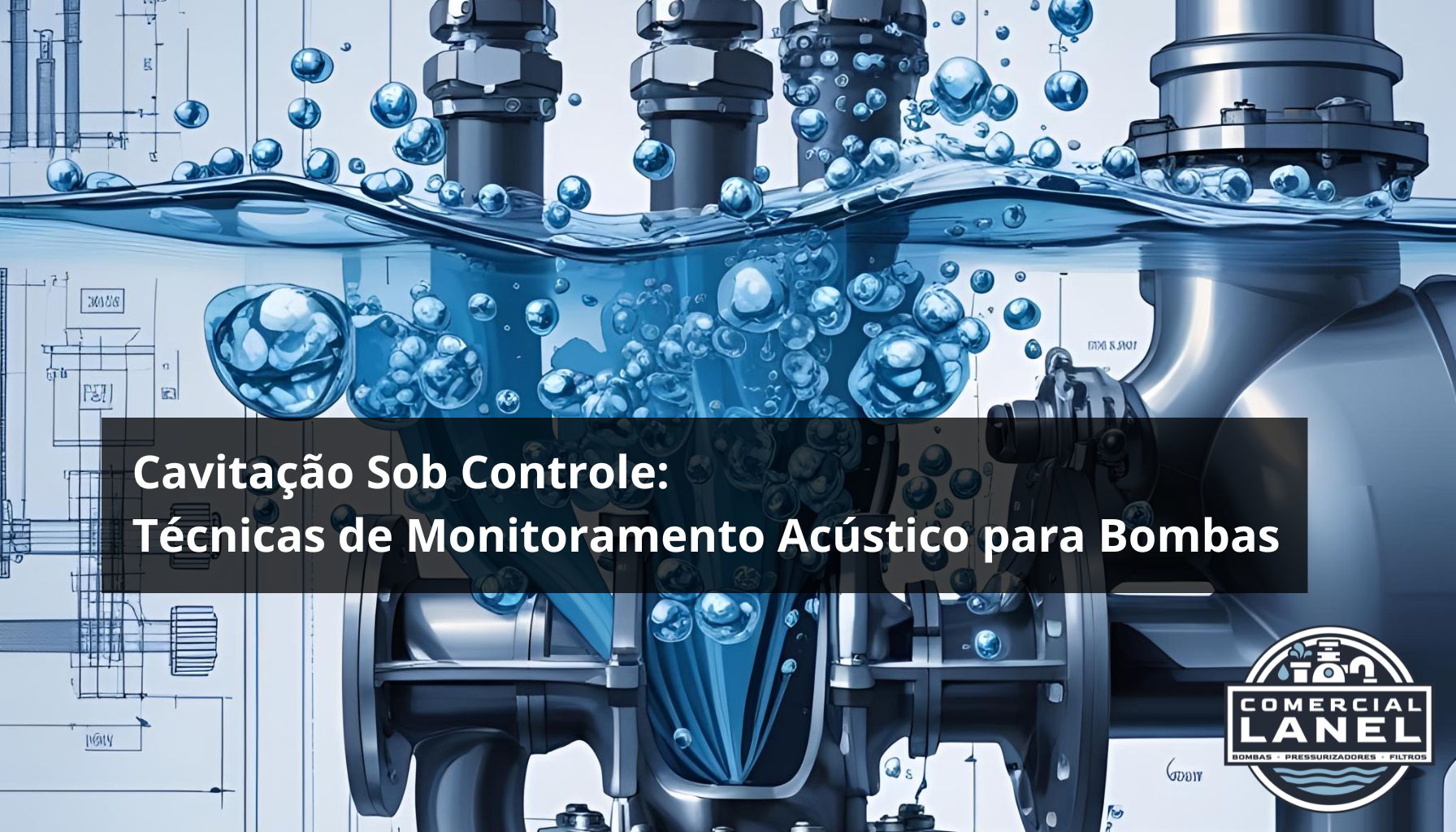 Controle de cavitação em bombas de água