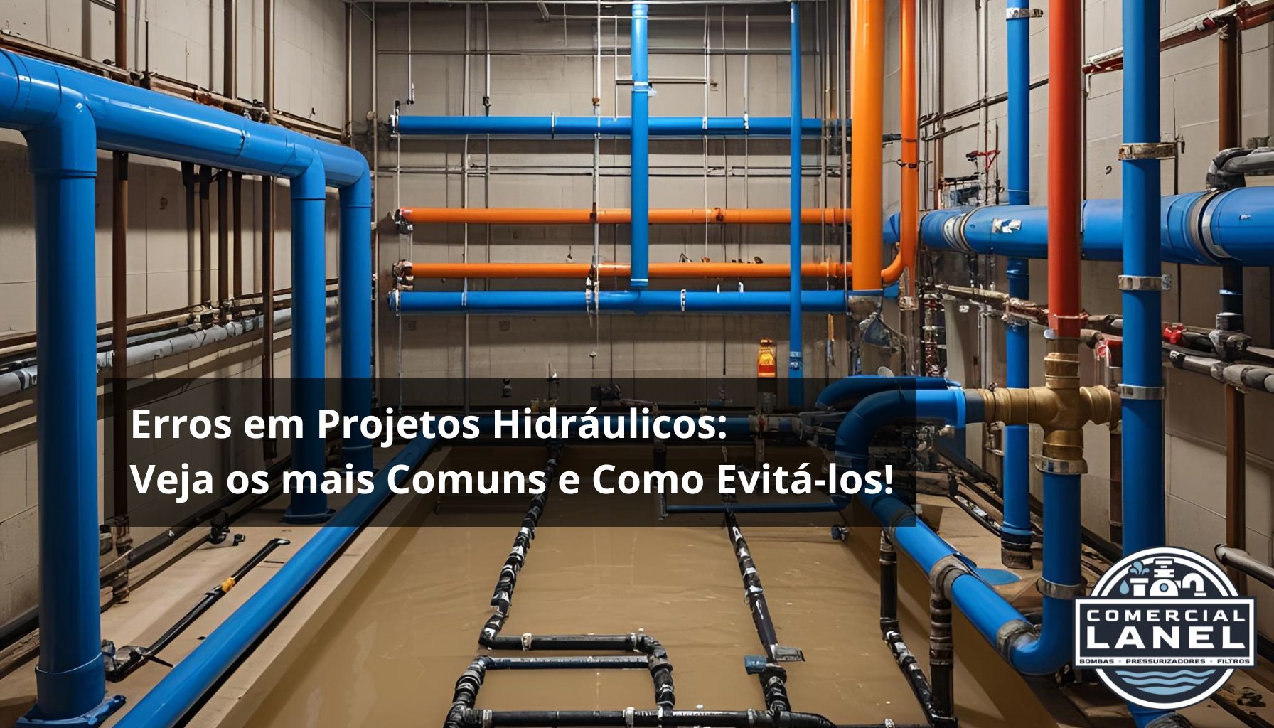 Erros em projetos hidráulicos