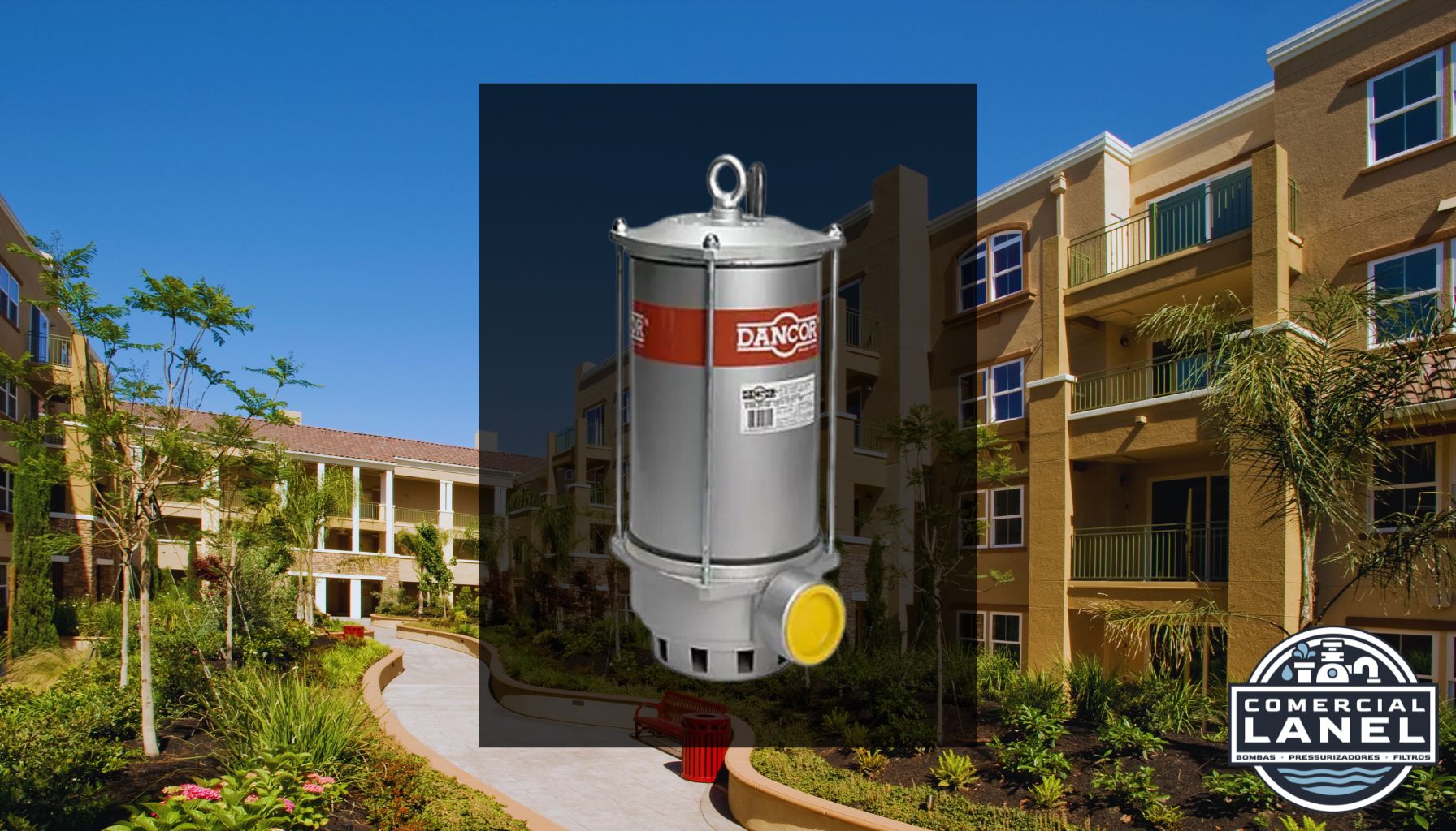 Bomba Submersível Drenagem Dancor SDE 2303 3,0CV