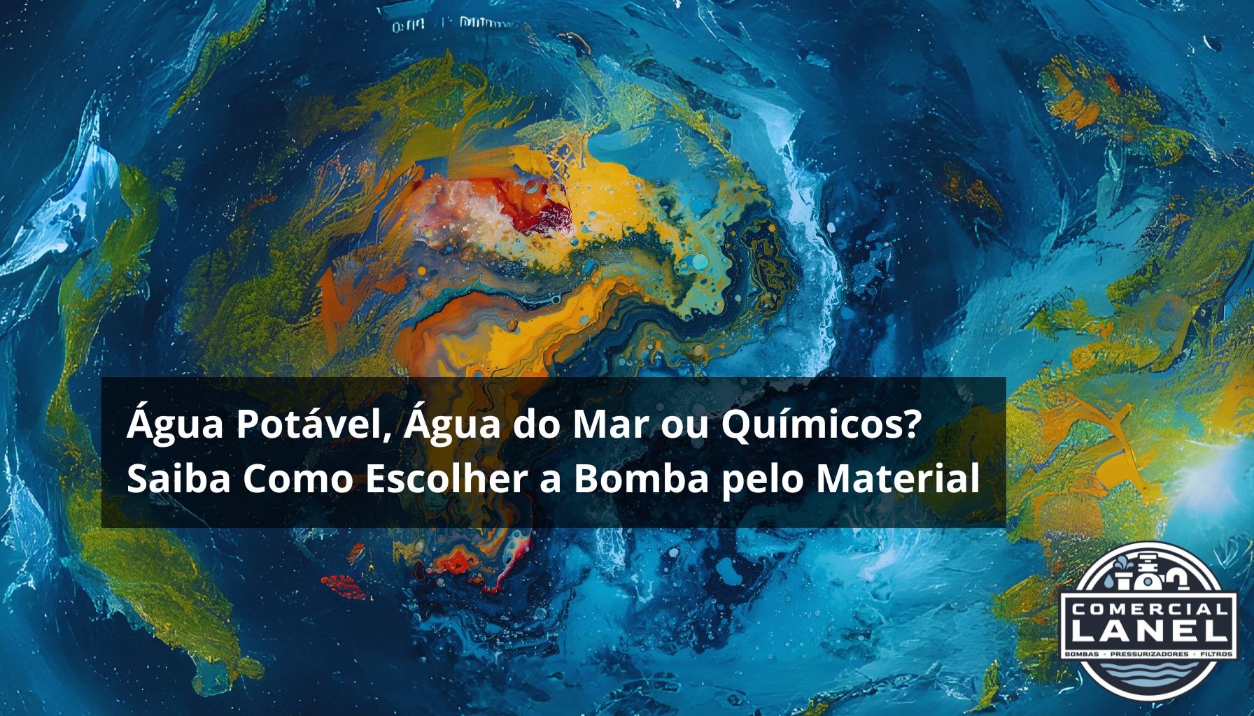 Água Potável, Água do Mar ou Químicos?