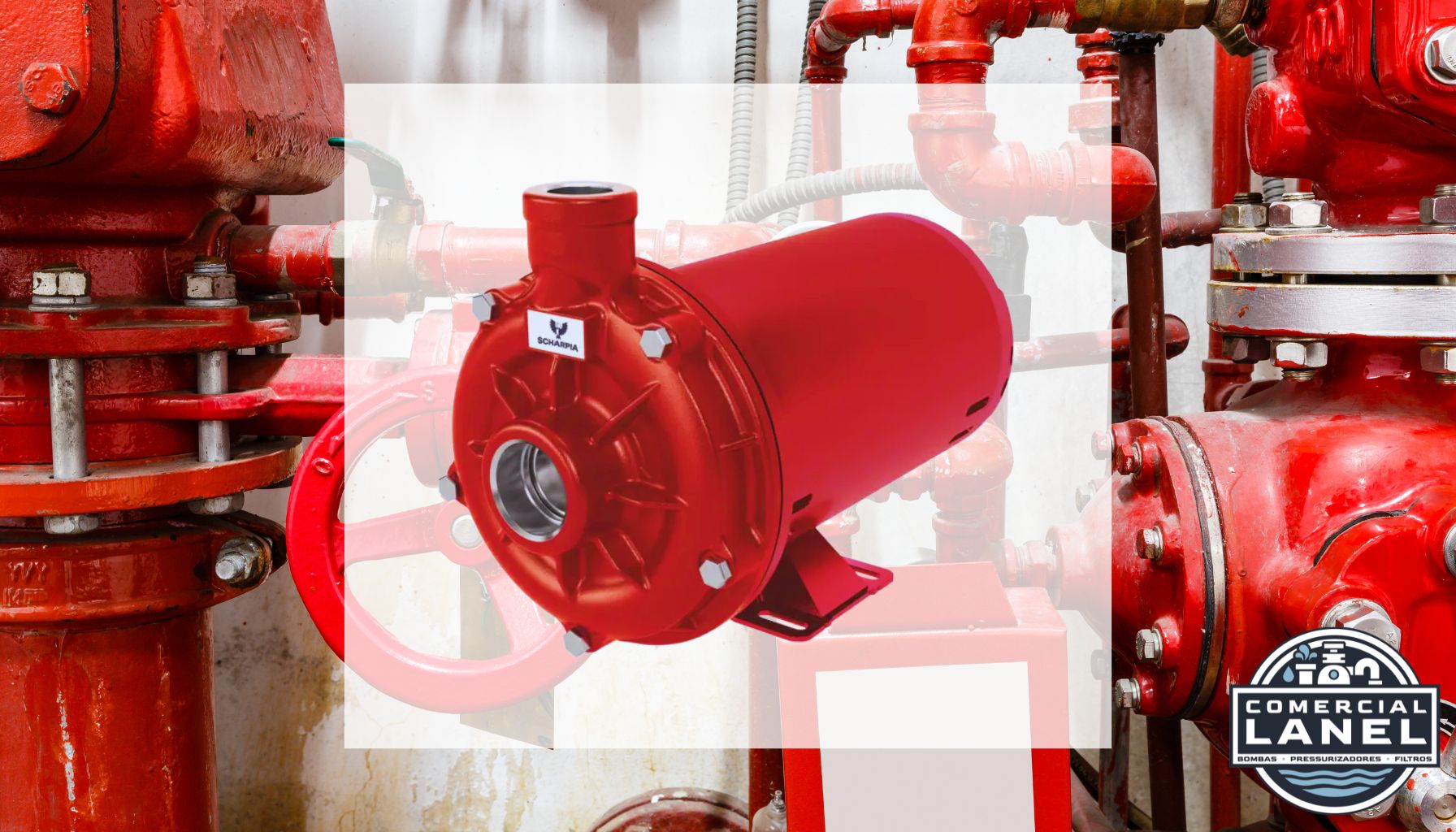 Bomba Incêndio Scharpia CIS-007 3,0CV 110V/220V Monofásica