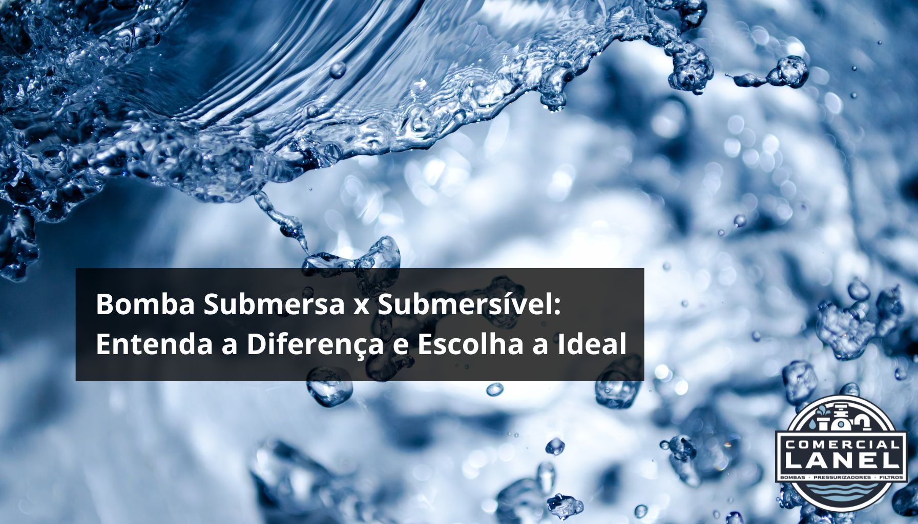 Bomba Submersa x Submersível