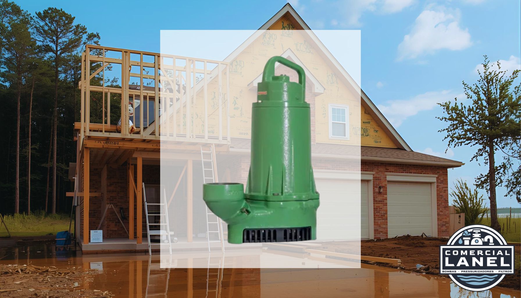 Bomba Submersível Drenagem Schneider BRAVA D40