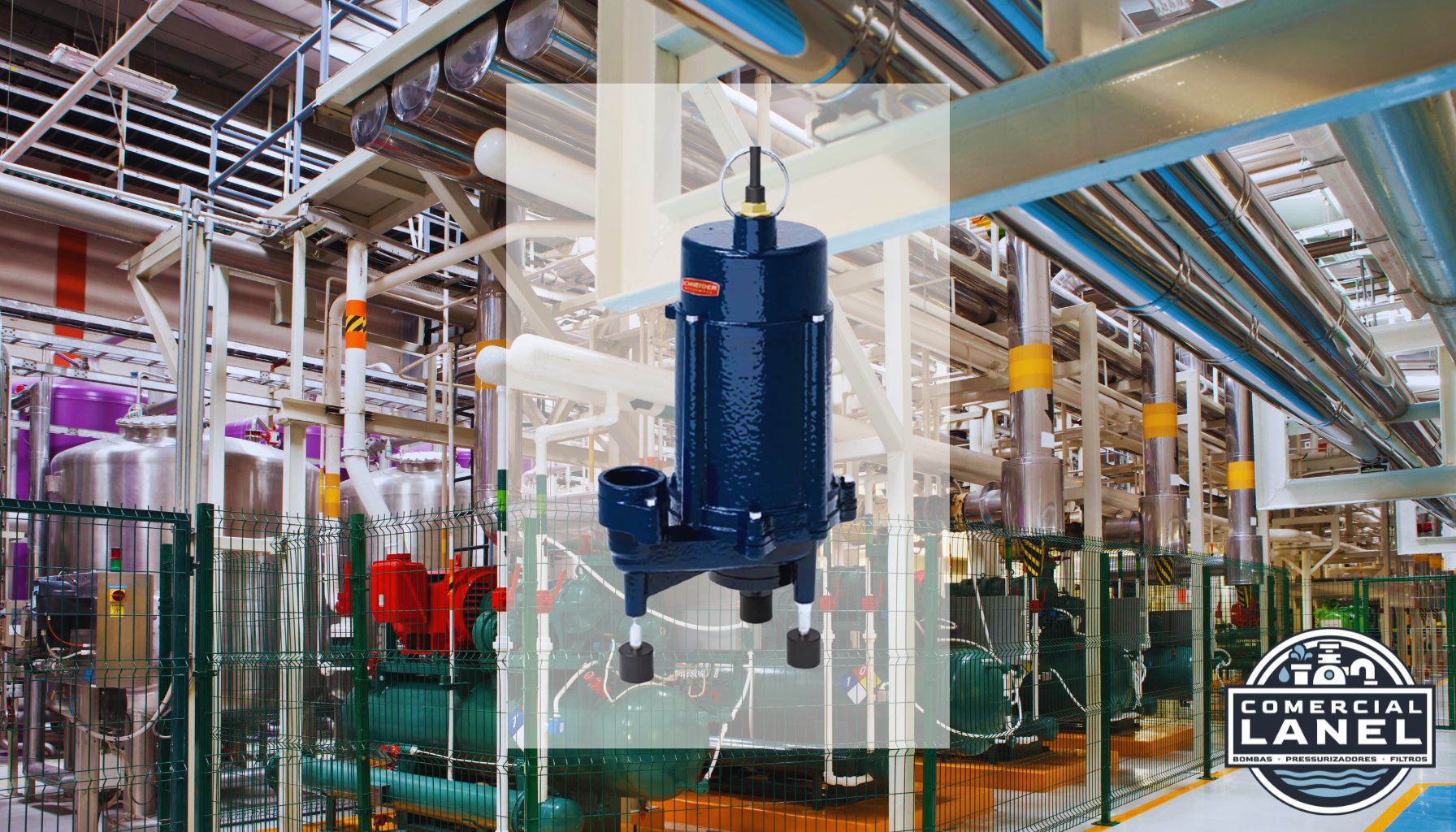 Bomba Trituradora Schneider SHARK 1,0CV