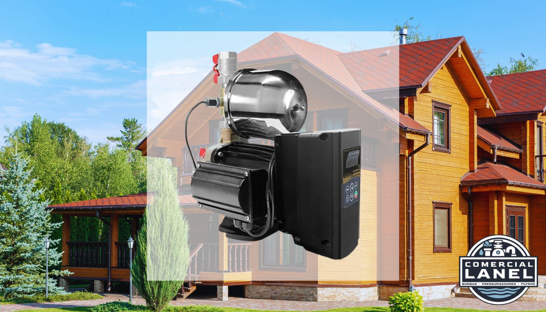 Pressurizador Inverter Rowa MAX PRESS 40 VF