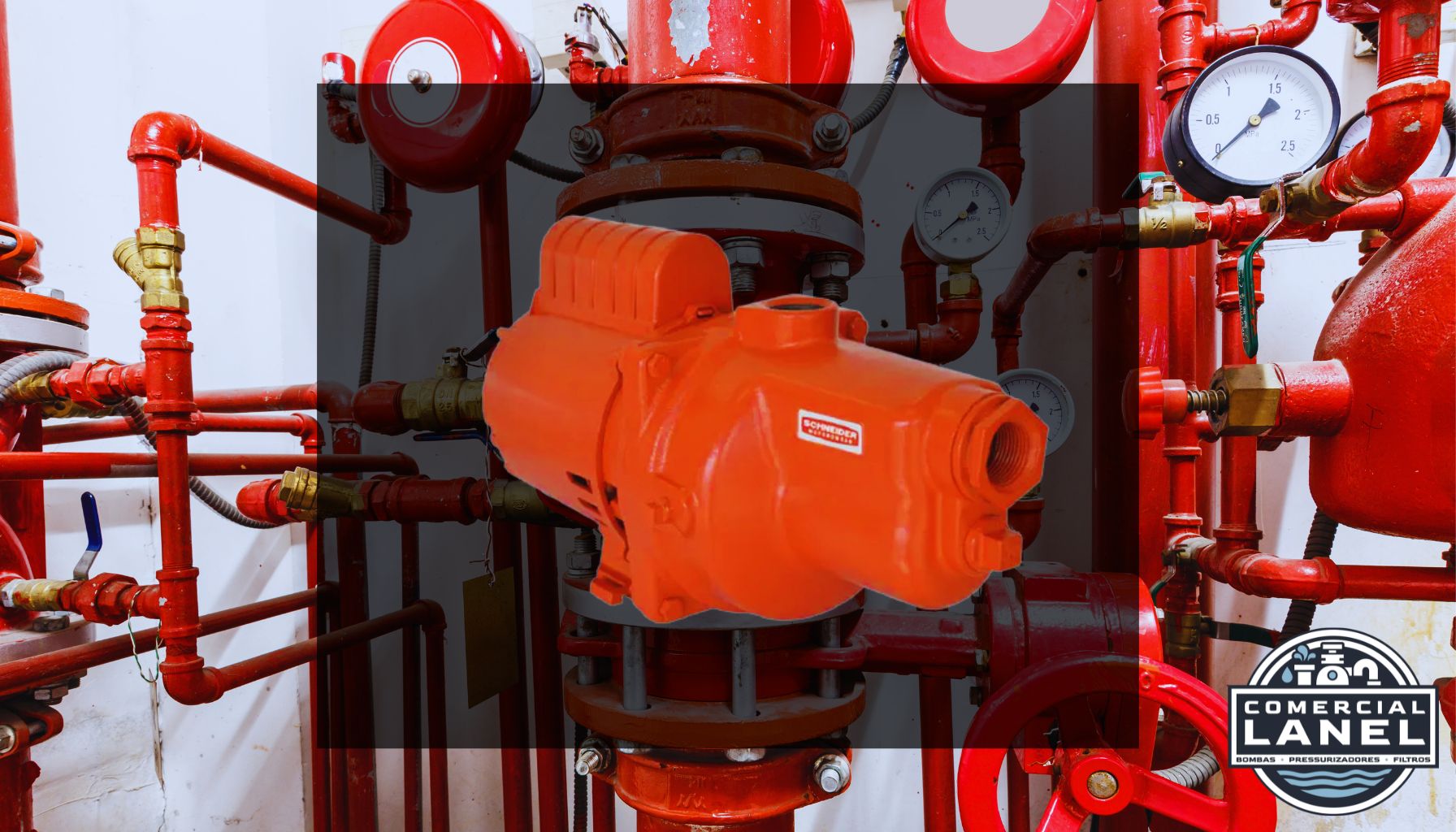 Bomba Incêndio Schneider BPI VJ-07 0,75CV 220V