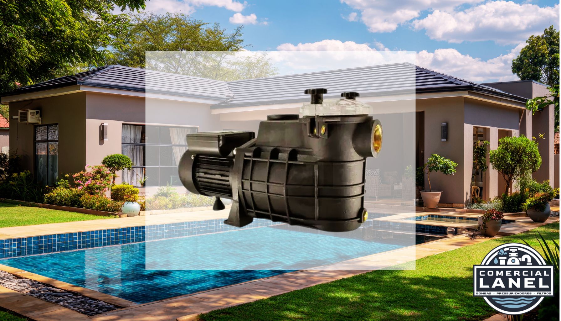 Bomba Piscina Thebe TSW-750 1,0 CV