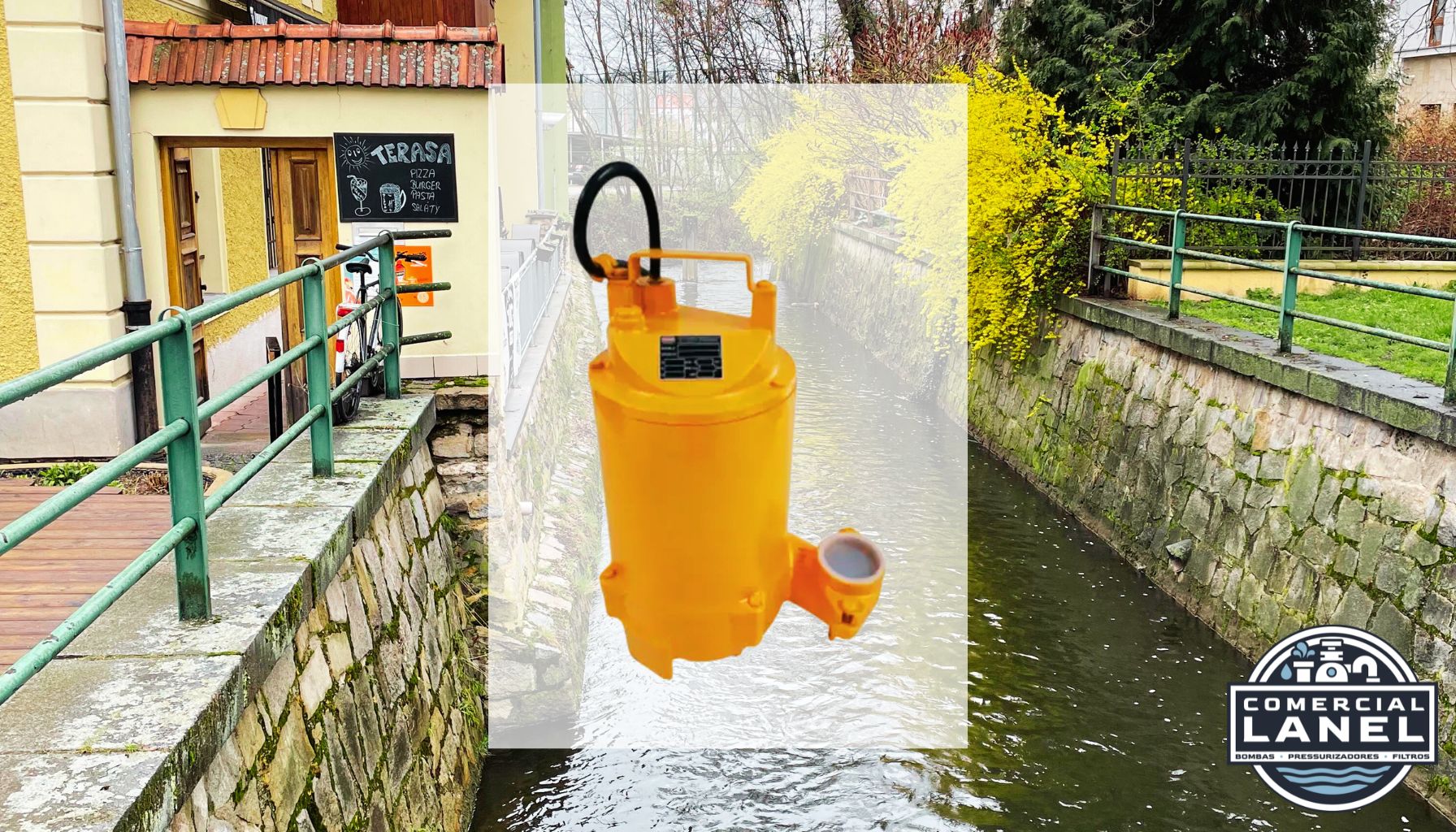 Bomba Submersível Esgoto Thebe TSBE-850