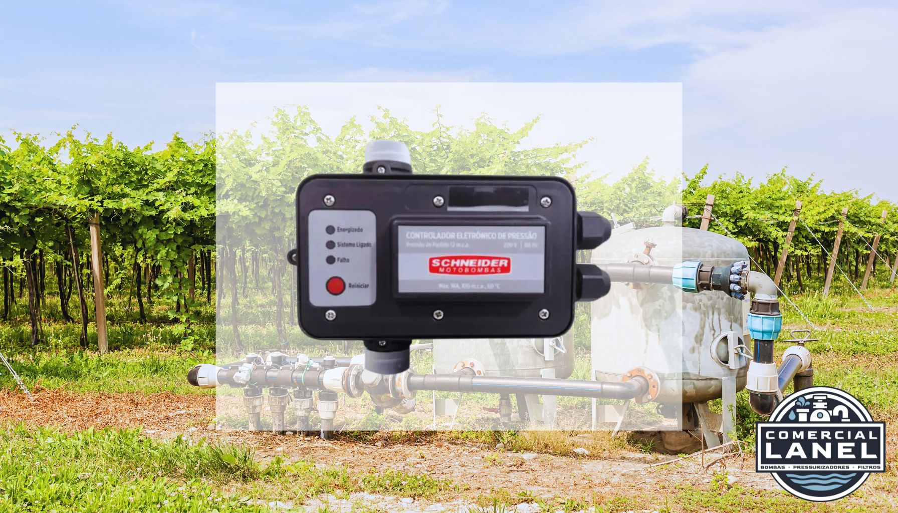 Controlador Eletrônico Schneider até 1,5 CV