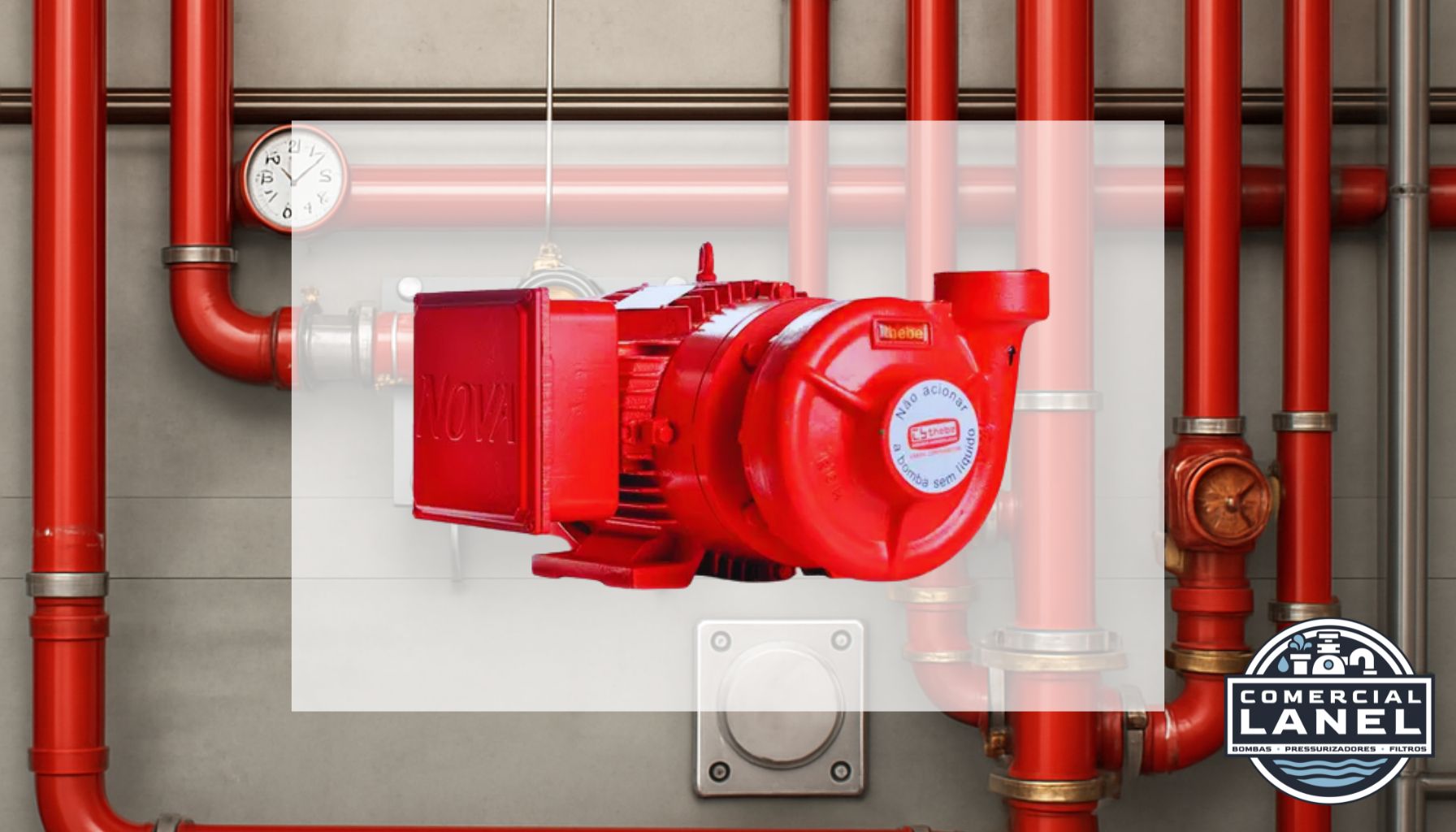 Bomba Incêndio Thebe THSI-18 7,5CV 4V Trifásica