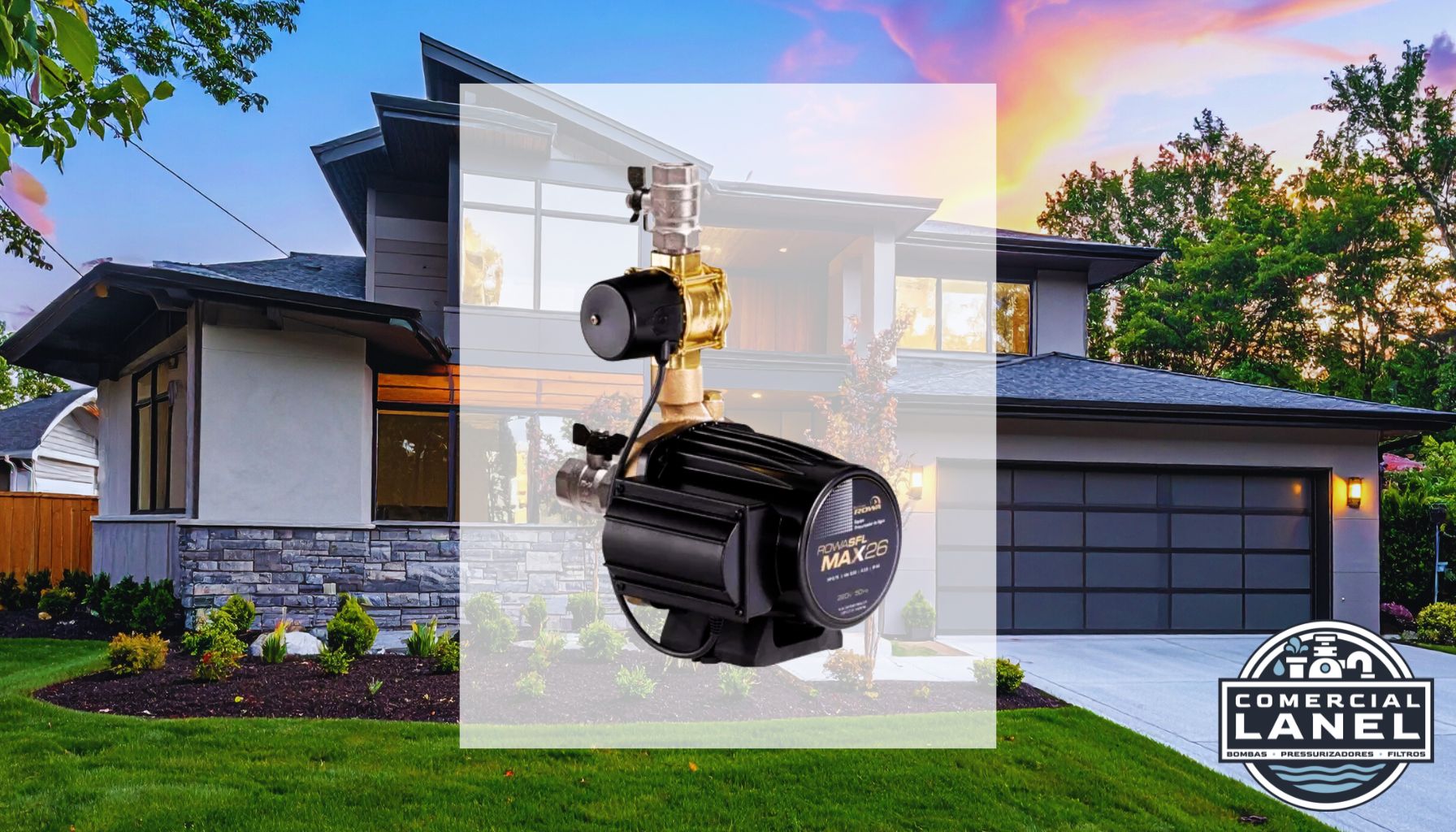 Pressurizador Rowa MAX SFL-26