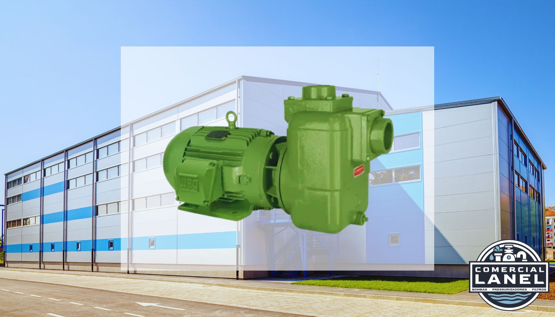 Bomba Auto Escorvante Schneider BCA-42 12,5CV 4V Trifásica: Para Grande Vazão e Operação Contínua