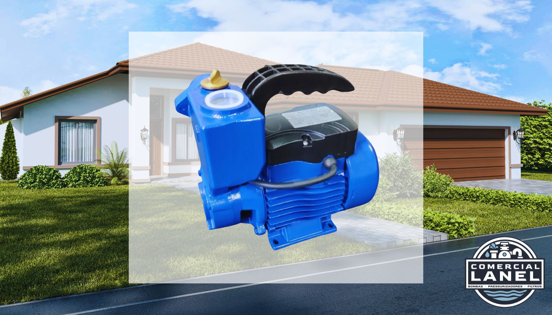 Bomba Periférica Claw ASPM-37 0,50CV: