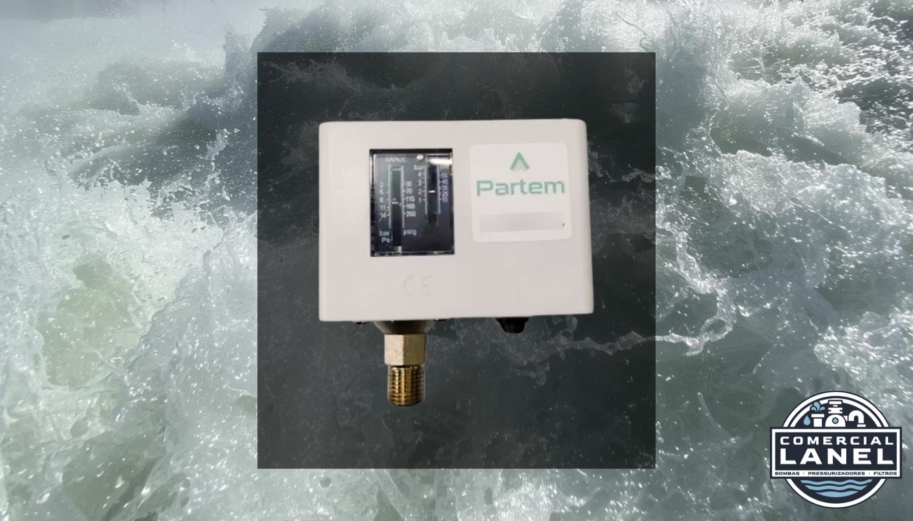 Pressostato Partem 8 à 42 Bar: Controle Seguro e Preciso para Sistemas de Alta Pressão