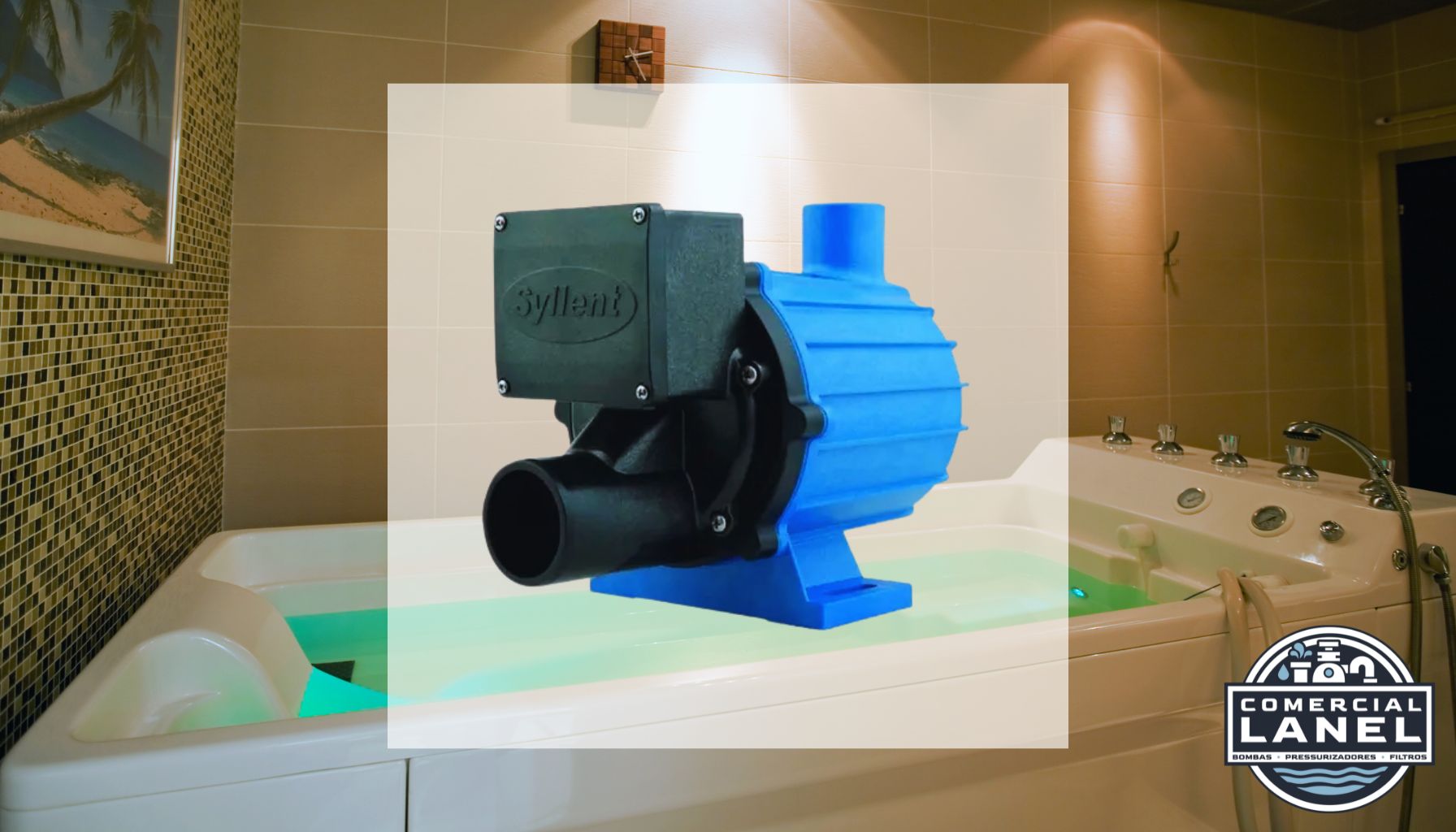 Bomba Hidromassagem Syllent GII MB63E0115A/P 0,50CV