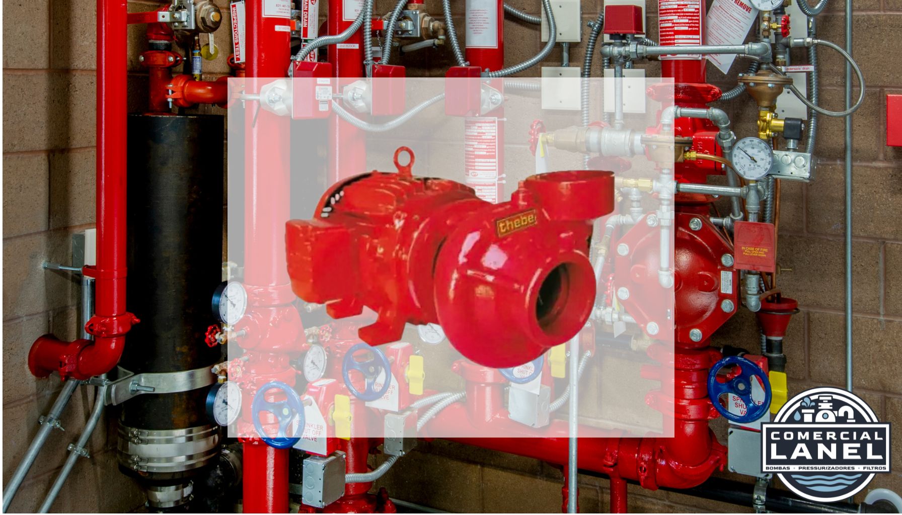 Bomba Incêndio Thebe THLI-13 4,0CV 220/440V