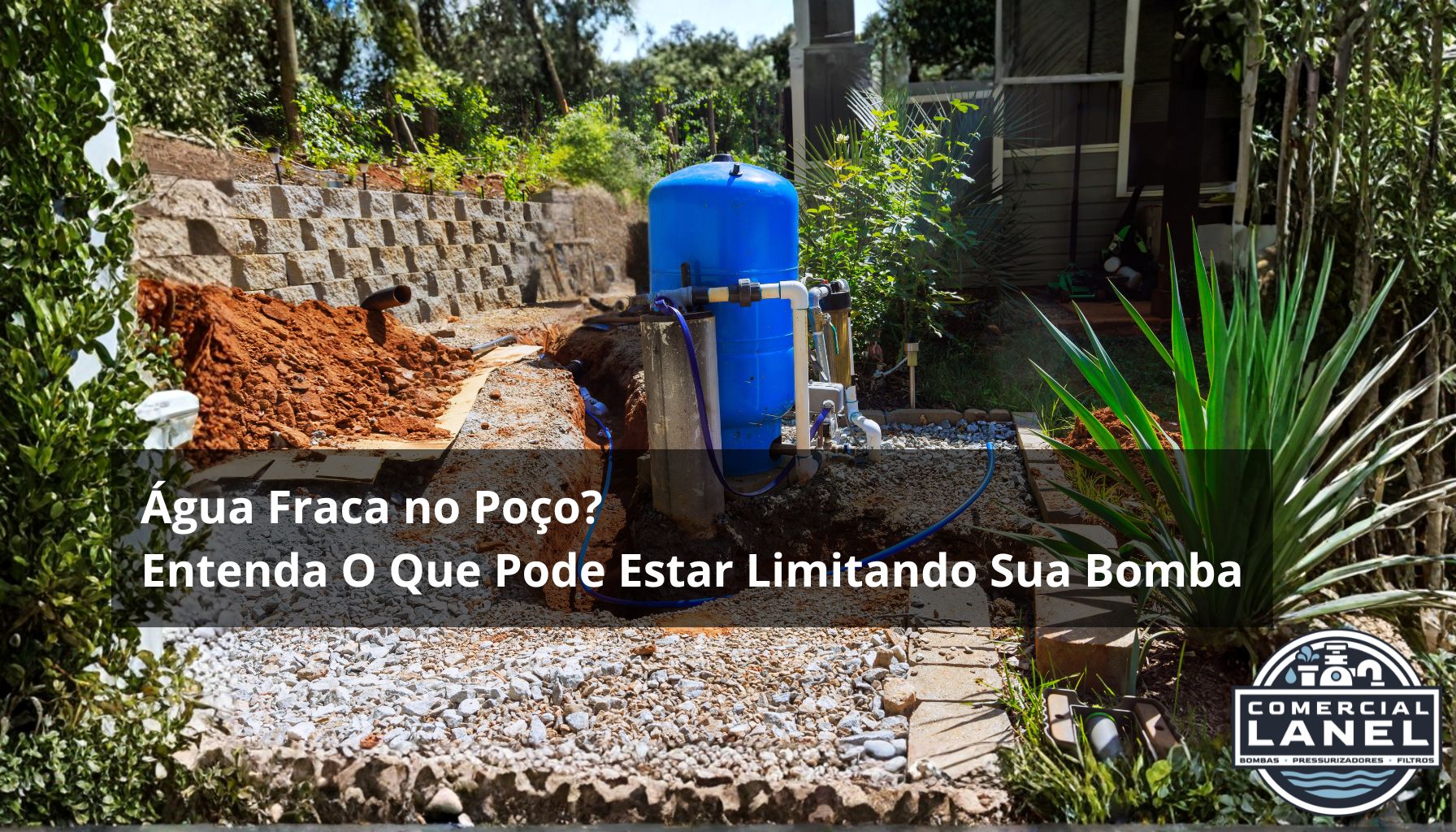 Água Fraca no Poço? Entenda O Que Pode Estar Limitando Sua Bomba