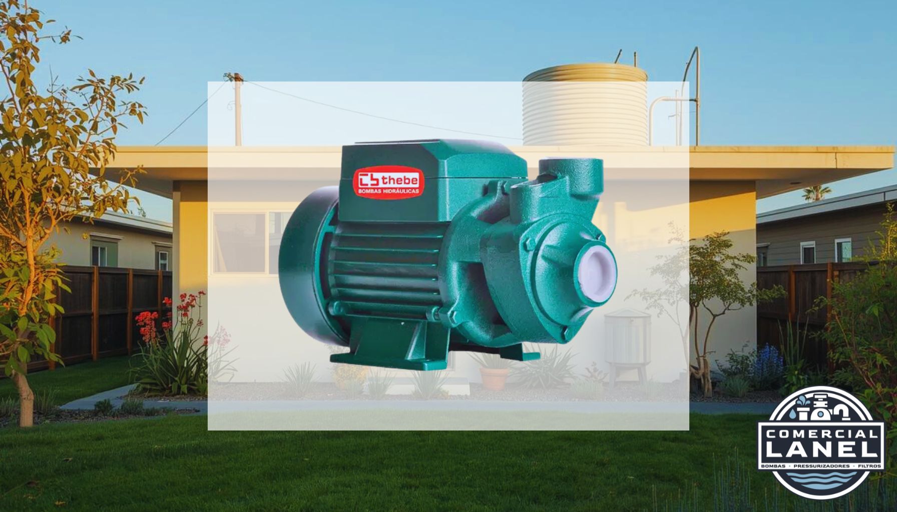 Bomba Periférica Thebe TP-60 0,50CV 127V Monofásica