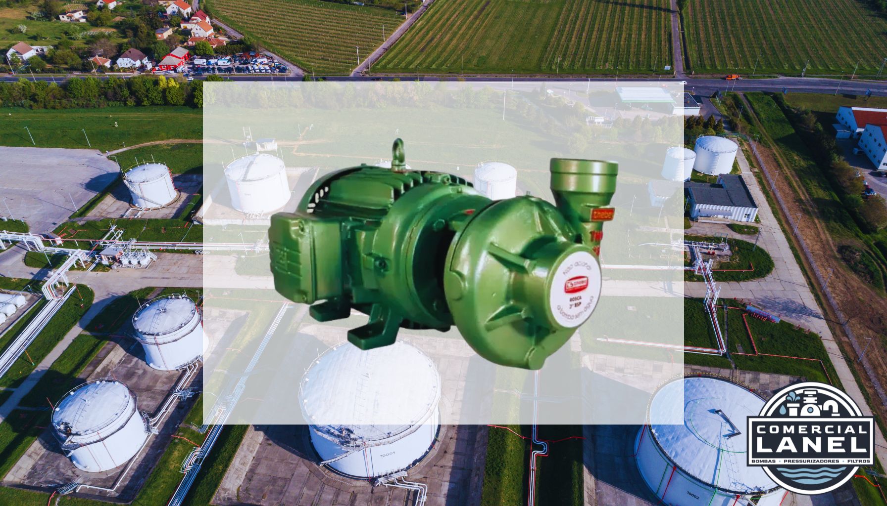 Bomba Thebe THB-18 7,5CV 4V Trifásica