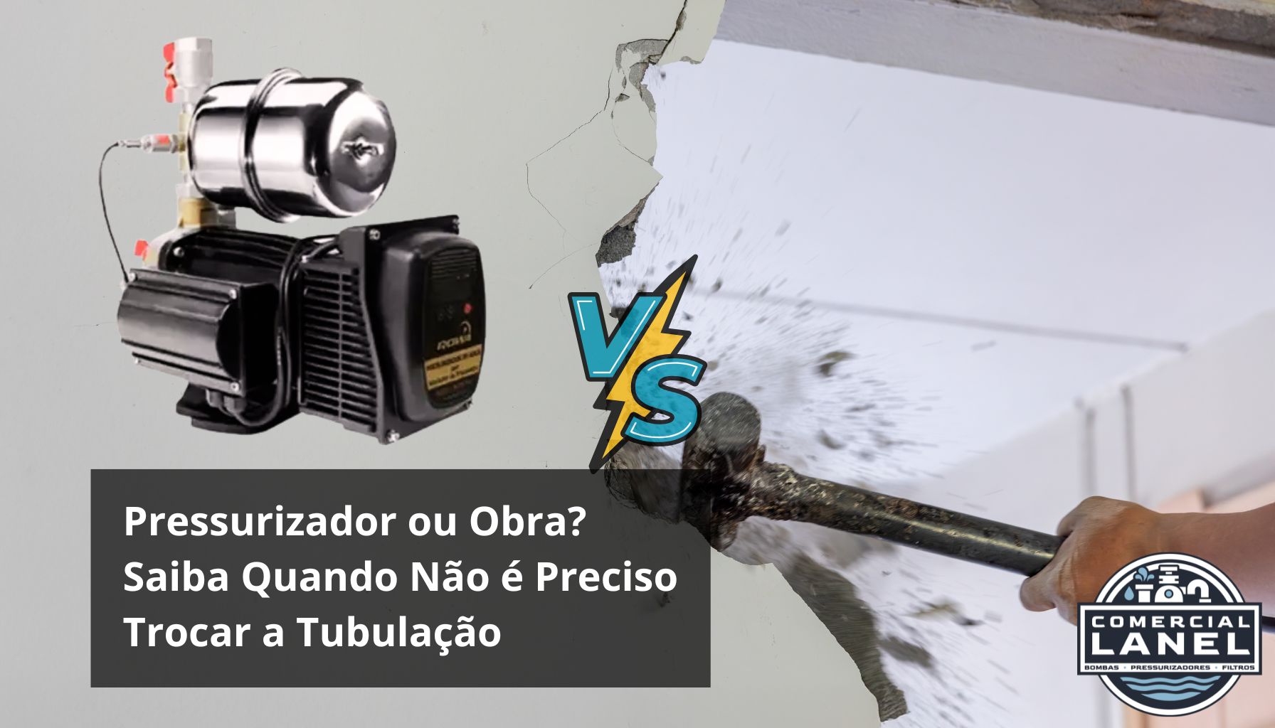 Pressurizador ou Obra? Saiba Quando Não é Preciso Trocar a Tubulação