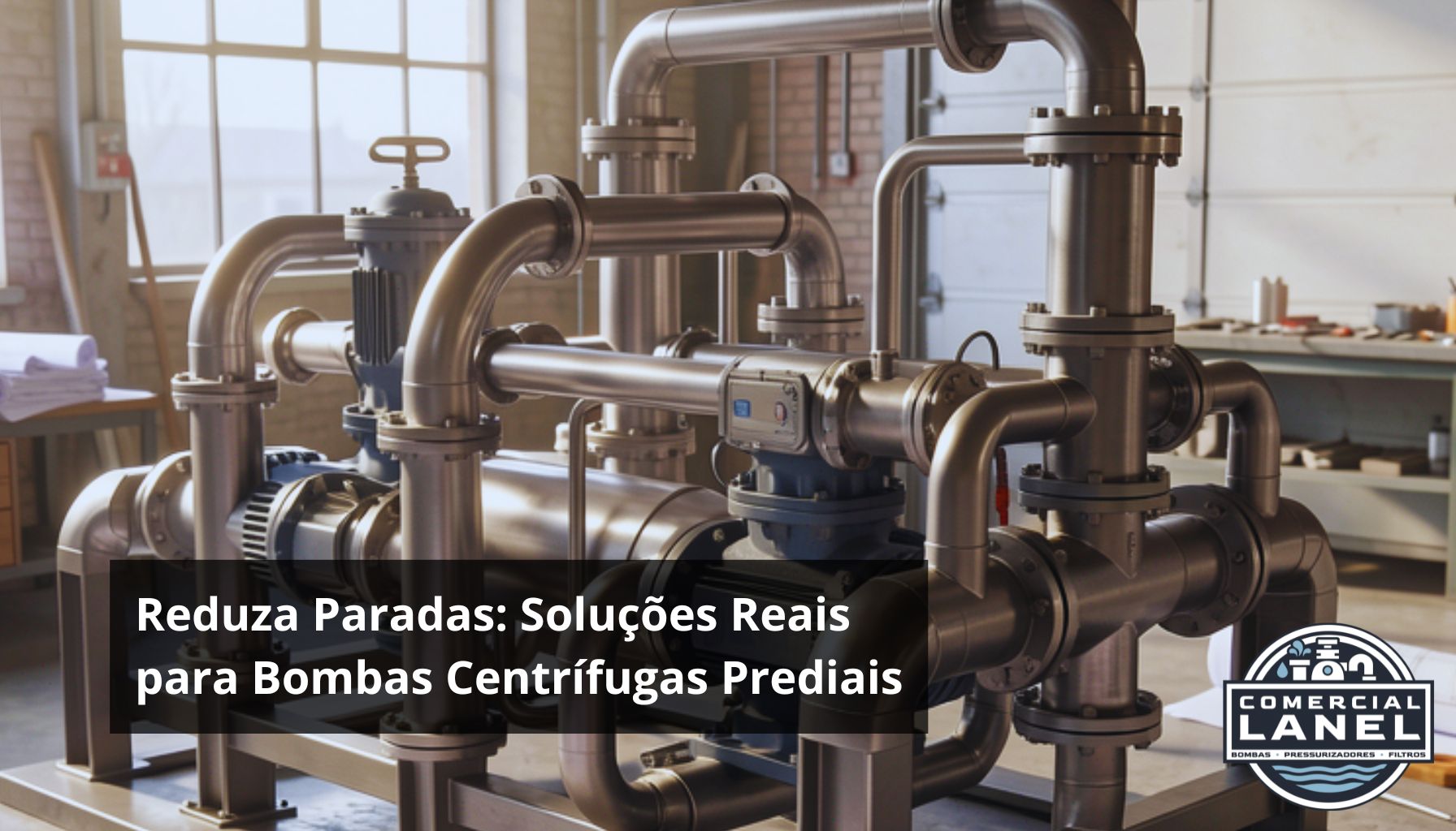 Reduza Paradas: Soluções Reais para Bombas Centrífugas Prediais