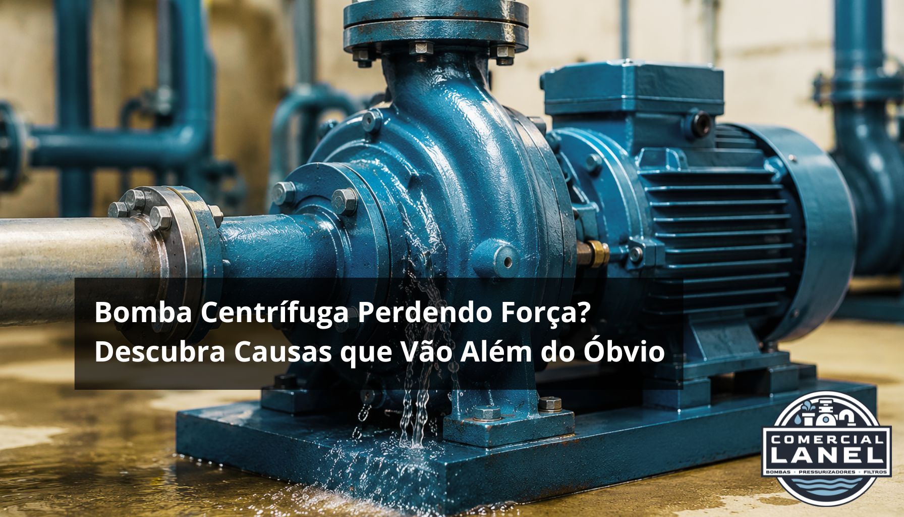 Bomba Centrífuga Perdendo Força? Descubra Causas que Vão Além do Óbvio