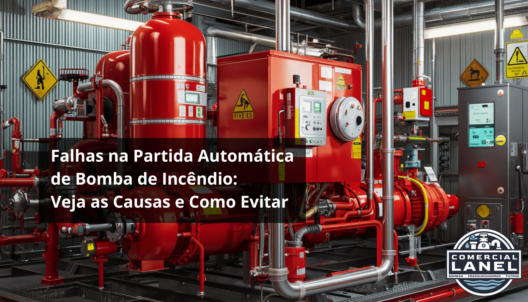 Falhas na Partida Automática de Bomba de Incêndio: Veja as Causas e Como Evitar