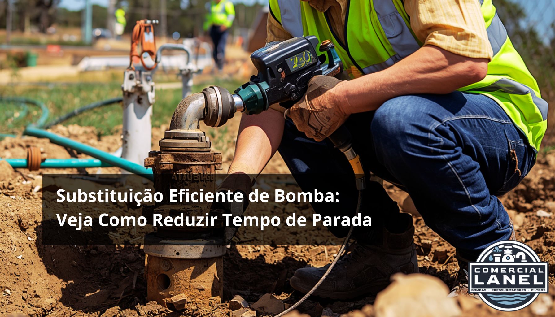 Substituição Eficiente de Bomba: Veja Como Reduzir Tempo de Parada