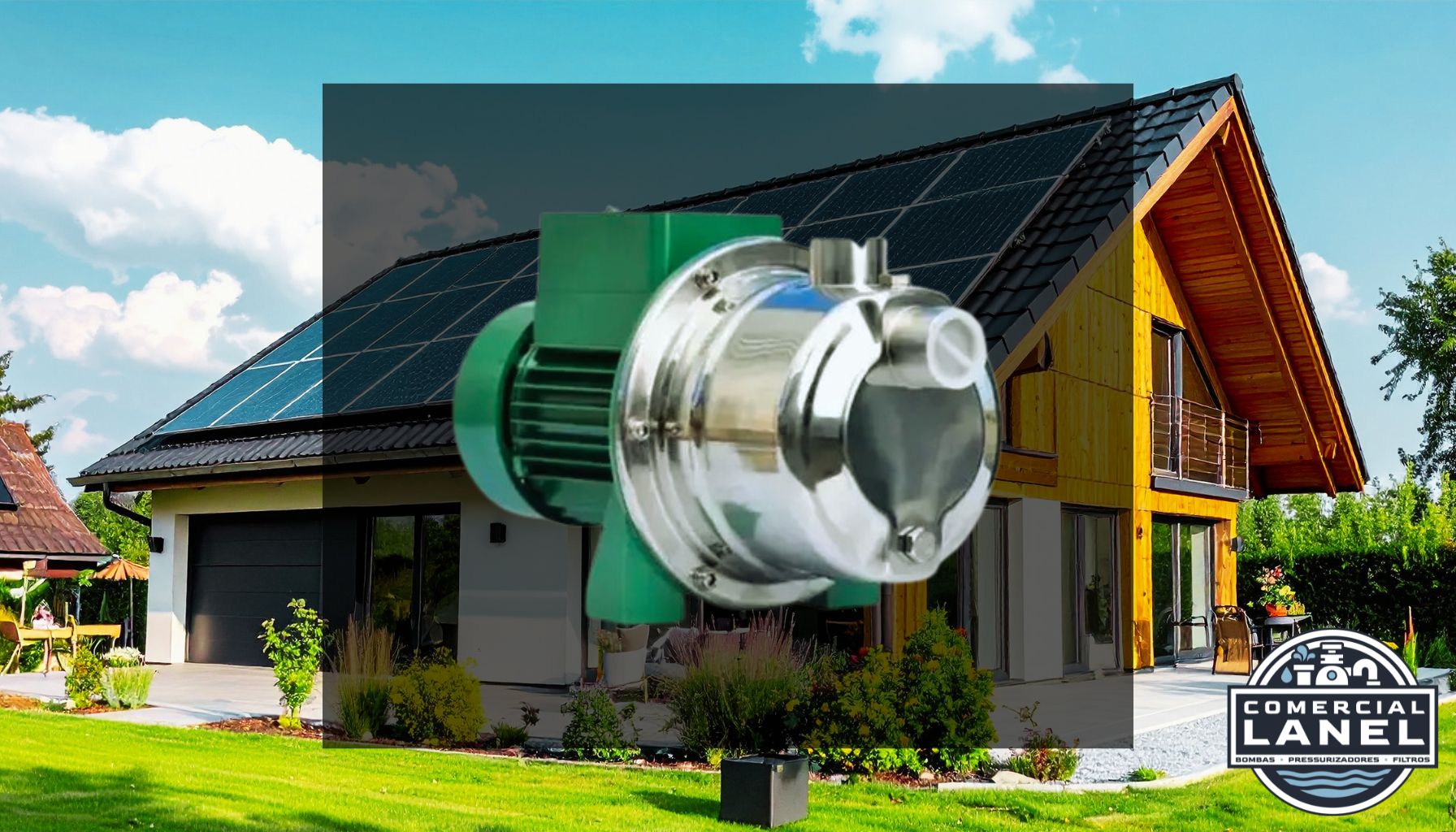 Bomba Inox Thebe TJET CI 570W 76V Solar