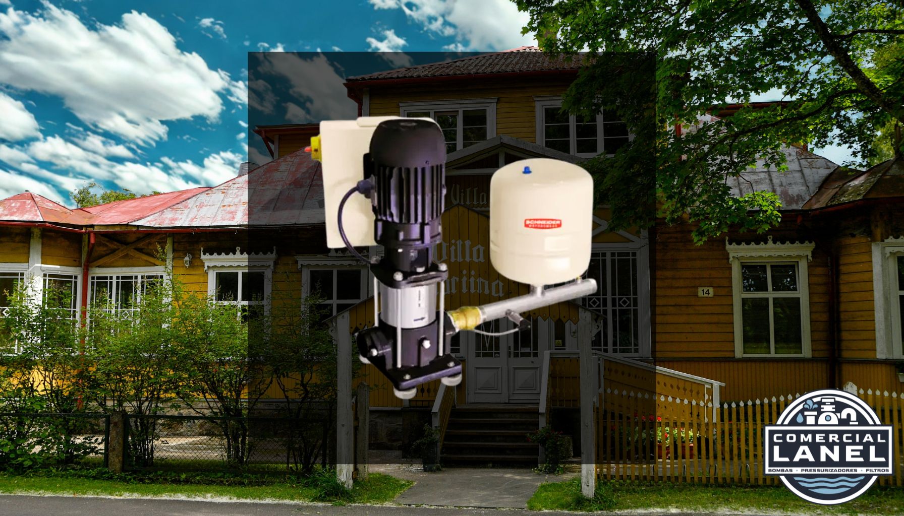 Pressurizador Inverter Schneider VFD VME-9650