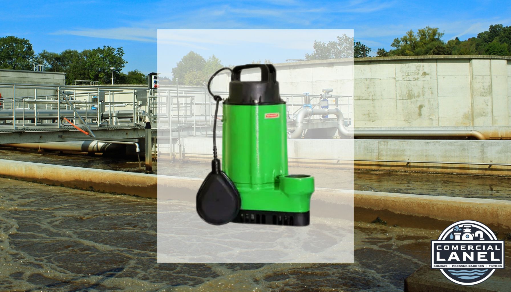 Bomba Submersível Esgoto Schneider BRAVA EV05 c/ boia 0,50CV 220V
