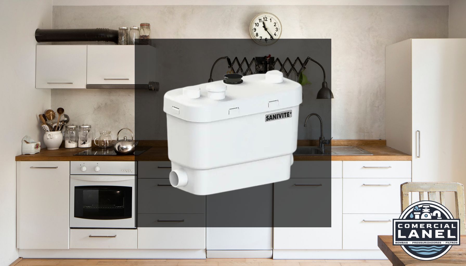 SFA SaniVite PLUS 220V Monofásico em Cozinha