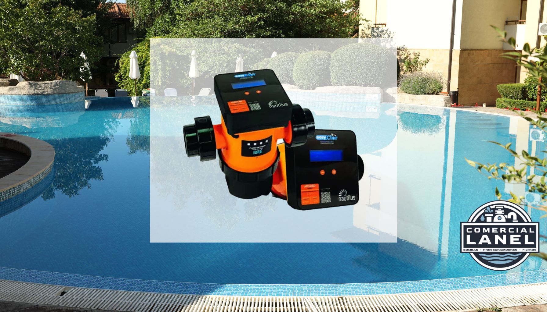 Gerador de Cloro Nautilus Easyclor G5-01: Mais Praticidade no Tratamento da Piscina